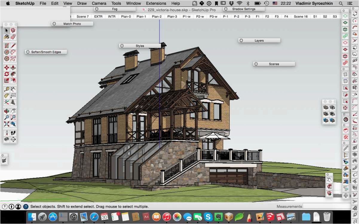 (sketchup, легкое, моделирование, совместимое, google) SketchUp Pro — легкое 3D моделирование, совместимое с Google Earth, для создания реалистичных и интерактивных проектов