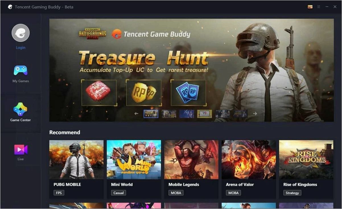(uptodown, gameloop, официальный, эмулятор, tencent) Uptodown GameLoop — официальный эмулятор Tencent для игр от Tencent