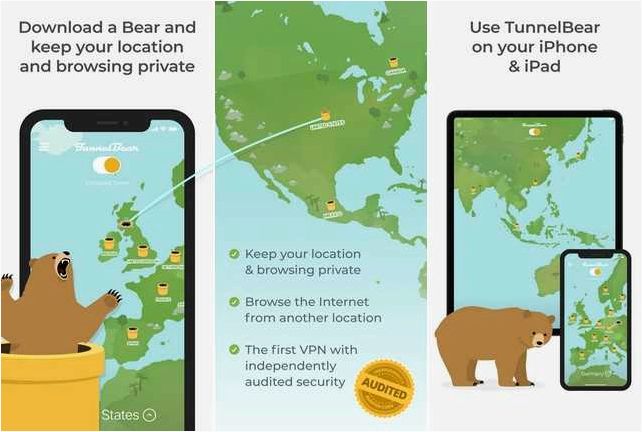 TunnelBear — универсальное решение для преодоления географических ограничений и свободного доступа к контенту  