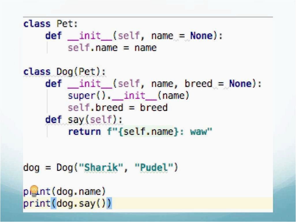 (python, мощный, гибкий, динамический, язык) Python — мощный, гибкий и динамический язык программирования, основанный на принципах объектно-ориентированного подхода