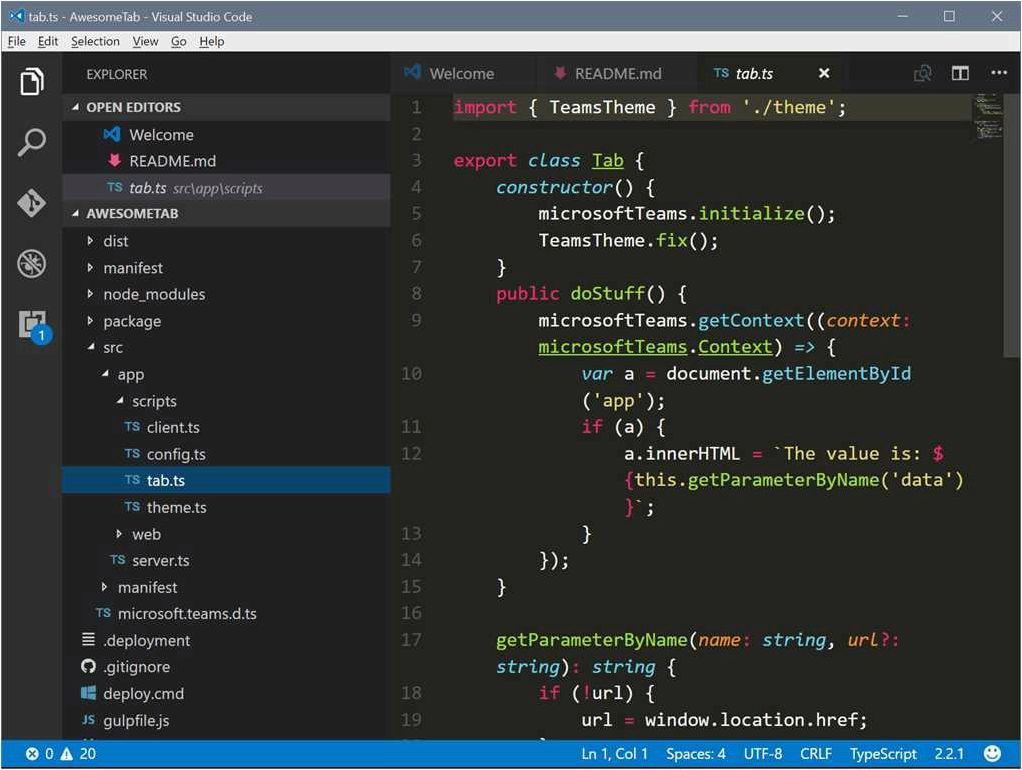 (visual, studio, code, многоплатформенный, редактор) Visual Studio Code — многоплатформенный редактор кода для Microsoft