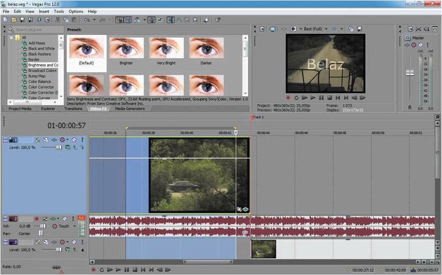 Vegas Pro — мощный инструмент для профессионального редактирования видео без потери качества