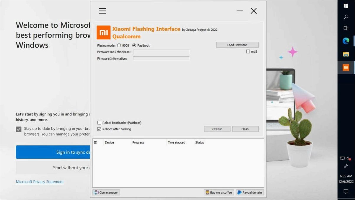 Мощный инструмент Xiaomi Flash Tool для безопасной и эффективной установки и обновления флэш-дисков 